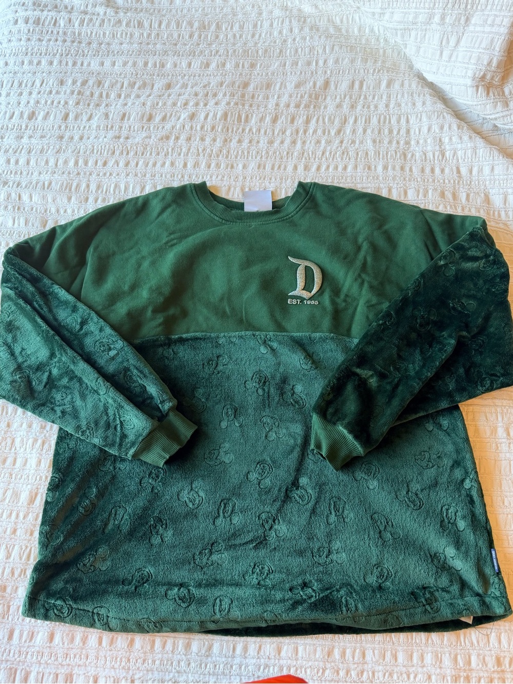 Disney Forest Green Crewneck Spirit Jersey